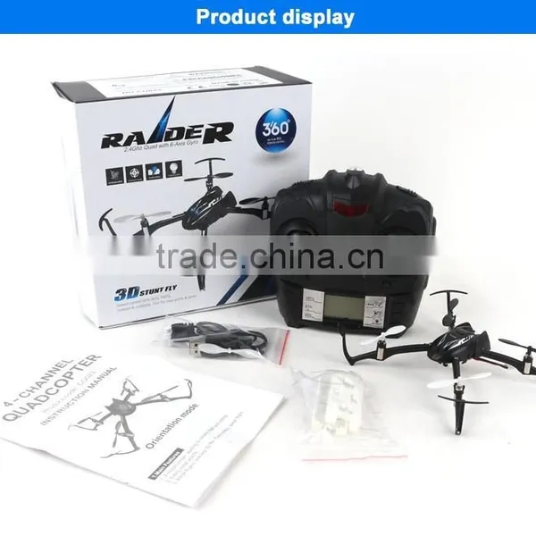 Eachine CG023 Mini 2.4G 4CH 6 Axis LED Headless Mode RC Quadcopter Drone Hexacopter photo-5