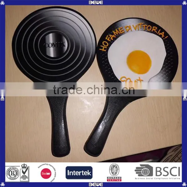 OEM Printing Colorful Cheap Wooden Beach Racket photo-3