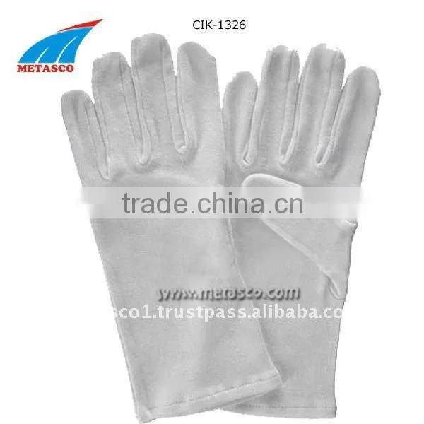 Cotton Nylon Fabric Gloves, Cotton Gloves, Cotton Hot Mill Gloves