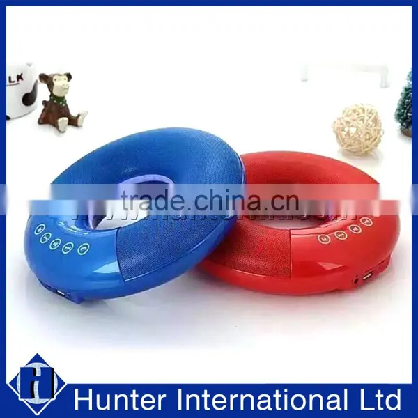 Donut Shape LED Light Flashing Bluetooth Speaker photo-6