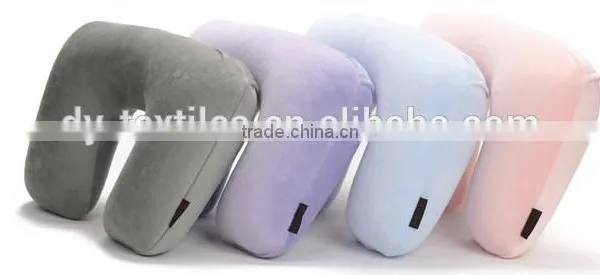 Lovely Design U Shape High Quality Neck Inflatable Travel Pillow photo-3
