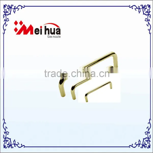 Oval Solid U Type Cabinet Door Handle Drawer Handle