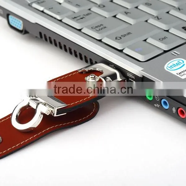 Leather Usb Thumbdrive Flash Memory 2 gb photo-3