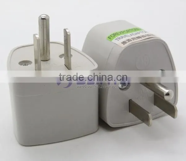 Universal Travel Power Plug to USA AC Plug Adapter ( 3-pin ) Electrical Plug photo-5