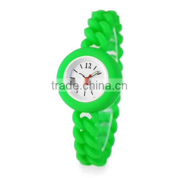 Promotional Silicone Rubber Watch With Changable Band