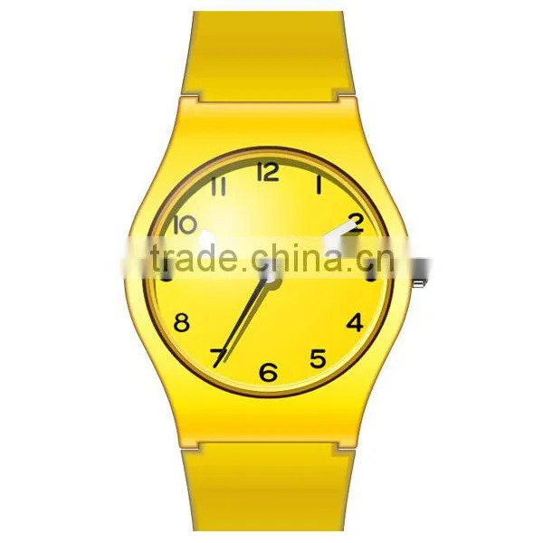 2015 Silicone Wrist Factory Watches With Japan Quartz Movement for Girls photo-4