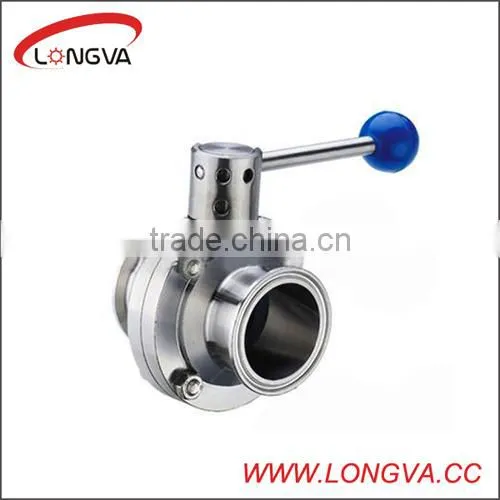 Wenzhou Manufacturer Stainless Steel Butterfly Valve