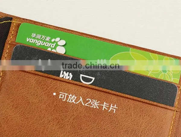 Factory Hot Sell Fashion Cow Hide Leather Driving License Wallet photo-5