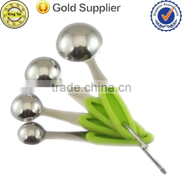 high quality tea stainless steel measuring spoon with factory low price