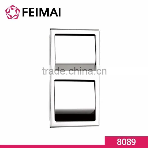 In Wall Double Stainless Steel 304 Tissue Paper Holder Toilet Roll Holder photo-3
