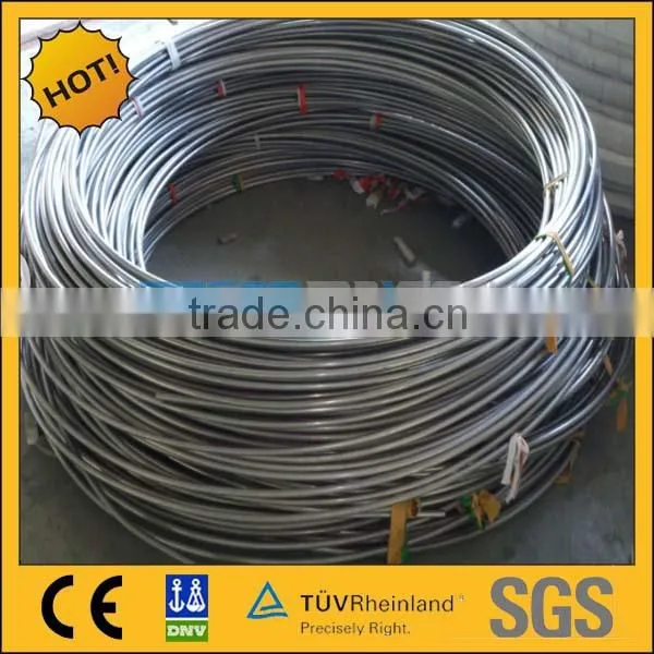 Small Diameter Seamless Coiled Tubing, TP304L Bright Annealed Tubing