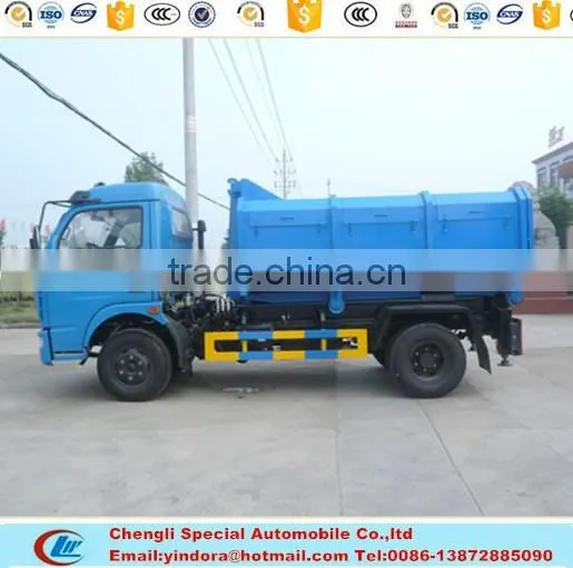 Dongfeng Trash Truck Hook Type Hook Arm Type Garbage Truck photo-3