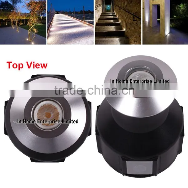 1W 3W Mini RGB IP67 Garden Led Underground Light
