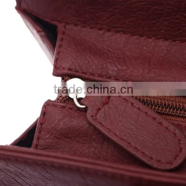 Fashion Vintage Celebrity Tote pu Leather Ladies Handbag photo-5