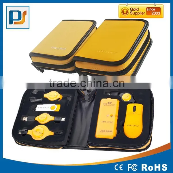 Executive Laptop Accessory Kit ~ Optical Mouse, 4-Port USB Hub, USB Pendrive and More photo-3