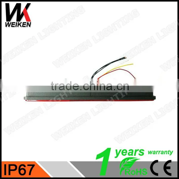 WEIKEN New Products 12V/24V Colourful LED TAIL LIGHT for Trucks Trailer WK-BSWD07 photo-3