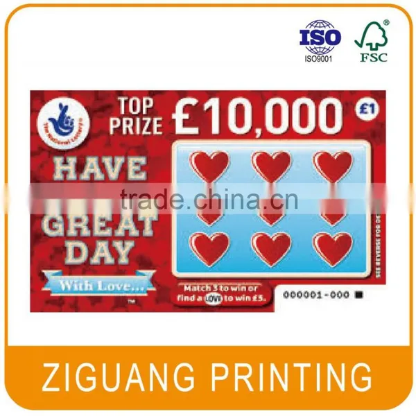 Customized Scratch Card Printing photo-4