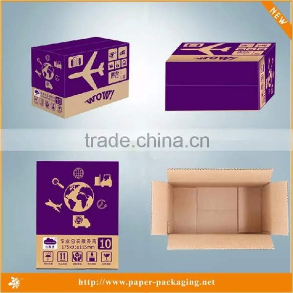 Offset Craft Die Cut Corrugated Paper Board Grapes Packing Boxes photo-3