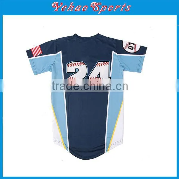 2016 Hottest Custom Digital Camo Sublimated Baseball Jerseys photo-2