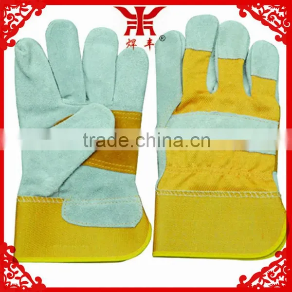 10.5'' Double Palm Work Man Safety Glove photo-6