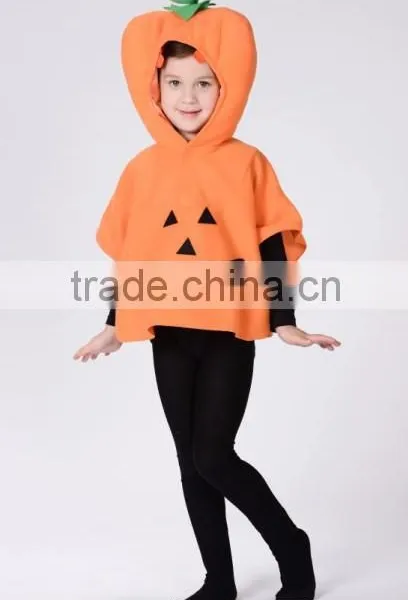 Party hooded pumpkin costume for Kids Halloween Children sexy pumpkin costumes