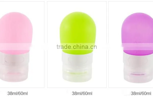 Squeezable Silicone Travel Set Mini Bottles photo-6