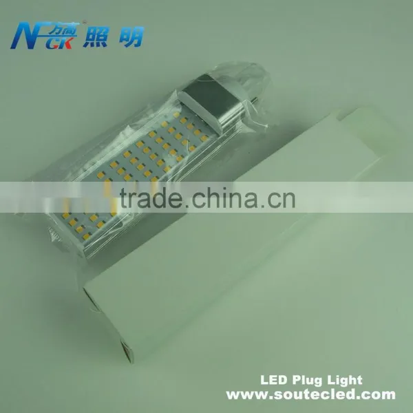 Shenzhen Led Factory Soutec DC12V Horizontal G24 9w SMD Plug LED Light Replace 20w Cfl Light photo-5
