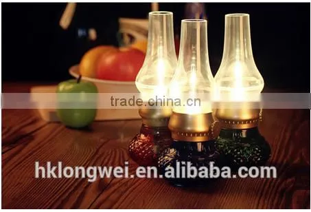 Electrodeless Dimming USB Rechargeable Led Night Light Blow Control LED Night Light