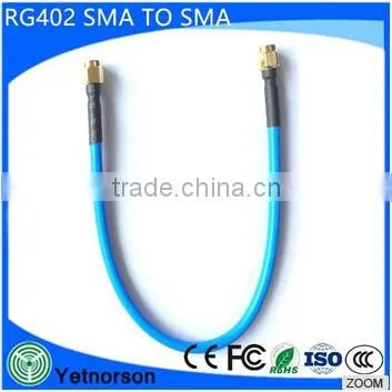 RF Coaxial Cable Semi-rigid RG-402 With SMA to SMA Coax Pigtail Cable photo-2