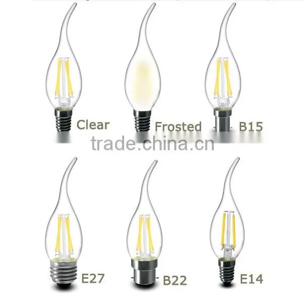 2015 New 360 Degree 4W Led Filament Candle E27 Led Filament Candle photo-5