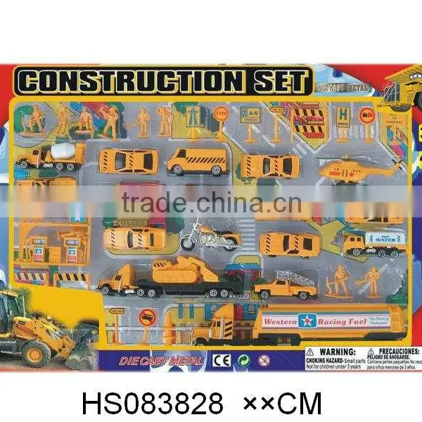 42pcs Construction set metal car toy