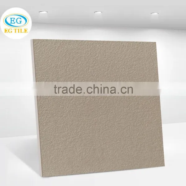 Popular Khaki Rough Rock Surface Vectified Stone Floor Porcelain Ceramic Tile photo-2