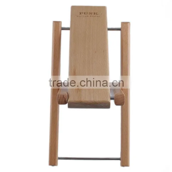 Punk Music Guitar Footstool Rest Pedal,wooden Guitar Footstool Rest Pedal photo-2