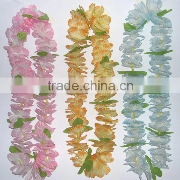 Customized Promotion Hawaii Flower Lei/Flower Necklace Set photo-3