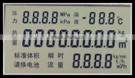 professional custom RoHS approved seven segment electronic meter display