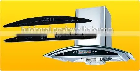 Good Quality Range Hood Glass Front Strip / Tempered Glass Panel