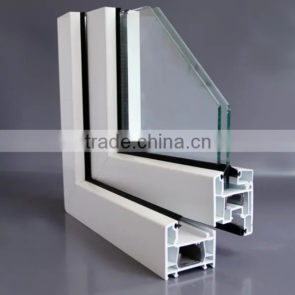 Good Quality PVC Window; Horizontal Open Style Window