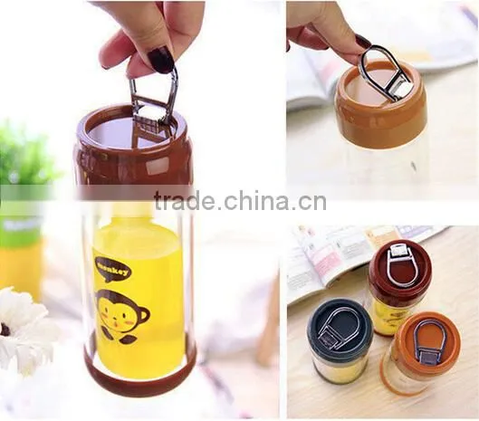 Chinese Suppliers High Quality Double Wall Glass Water Bottle for Sale photo-3
