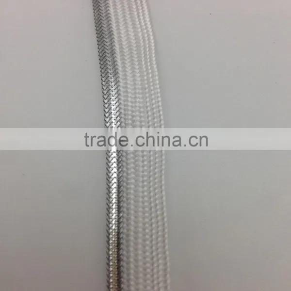 China Manufacturer Metallic Silver Garment Accessories Piping Cord Tape