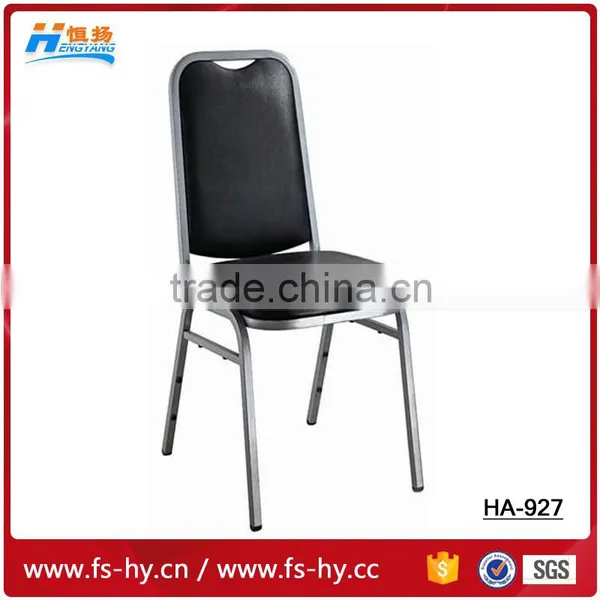 HC-928 Wholesale High Quality Brushed Stainless Steel Dining Chair Banquet Chair photo-4