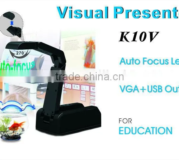 High Resolution Auto Focus VGA/USB Dual-Mode Document Camera Scanner photo-4
