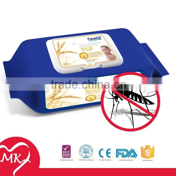 Natural Plants Extract Adds Personal Care Refreshing Wet Menthol Wipes photo-6
