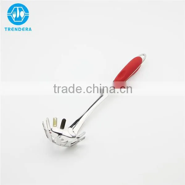 Red Handle Utensils Made of Stainless Steel photo-4