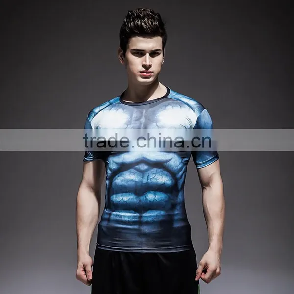 2015 New Design Compression Wear For Sports Compression Shirts photo-2