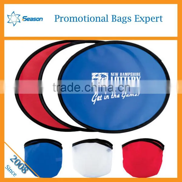 Advertising Foldable Frisbee Fan Flying Disc Customised Soft Nylon Dog Frisbee photo-5