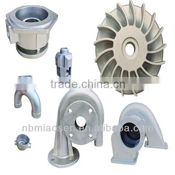 micro machining precision casting water pump spare parts