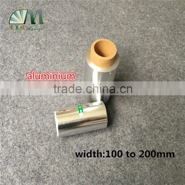 Narrow Width Hairdressing Salon Foil Aluminium Foil Paper Jumbo Roll