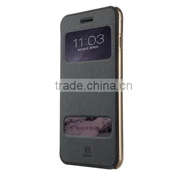 Baseus Flip PC+PU Smart Case for IPhone 6 Plus photo-4