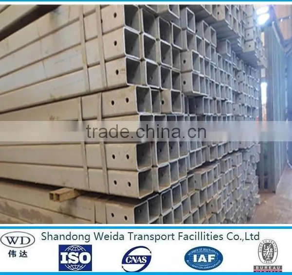 Metal Square Post Highway Guardrail Used photo-2