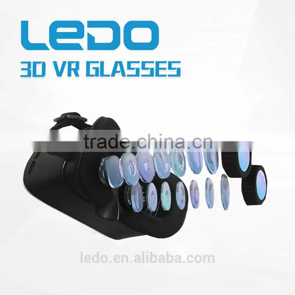 3D VR BOX Virtual Reality Glasses Goggles for Smartphones VR Glasses photo-5